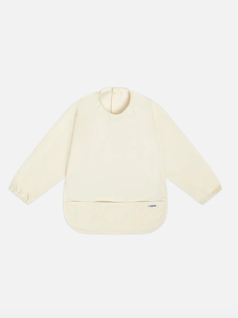 NWT Lalo Smock Bib Long Sleeve (Light Gray)